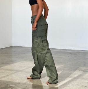LE CARGO PANTS --OLIVE